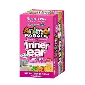 Image of Natures Plus Animal Parade Childrenamp39s Chewable Inner Ear Support 90 Tabs