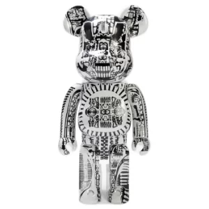 Image of Medicom Bearbrick 1000% H.R. Giger White Figure