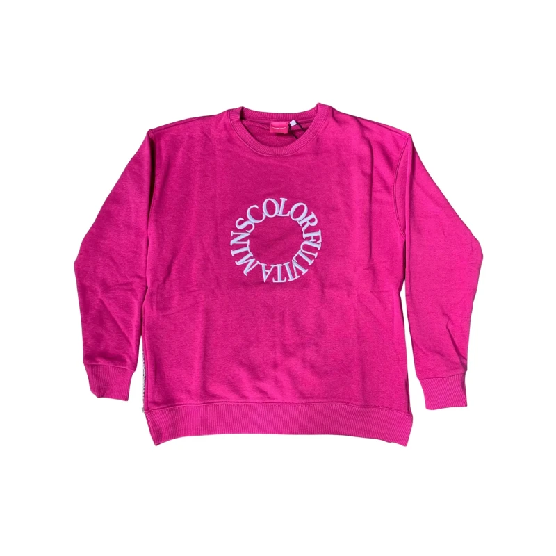 Image of TheJoggConcept Sweatshirt Crewneck woman TheJoggConcept Jcsafine - Slit Rose Female L