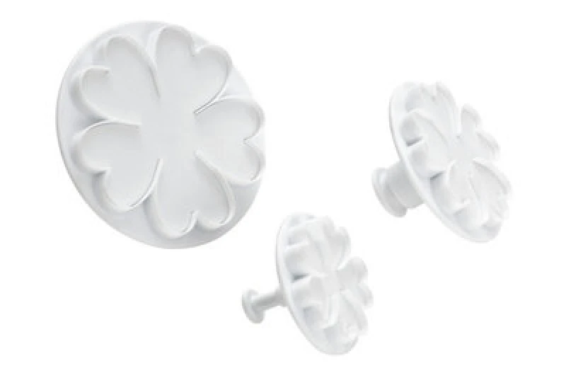 Image of Premier Housewares 3Pc Flower Cutter Set White