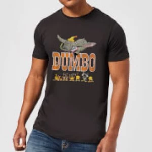 Image of Disney Dumbo The One The Only Mens T-Shirt - Black - S