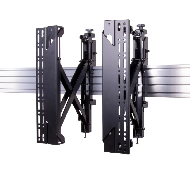 Image of B-Tech SYSTEM X - VESA 400 Pop-Out Flat Screen Interface Arms with Mic