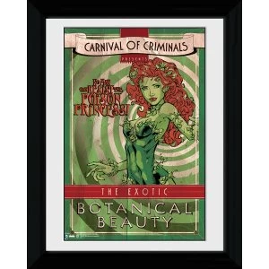 Image of Batman Circus Poison Ivy Framed Print