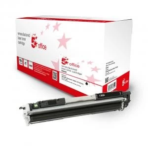 Image of 5 Star Office HP 130A Black Laser Toner Ink Cartridge