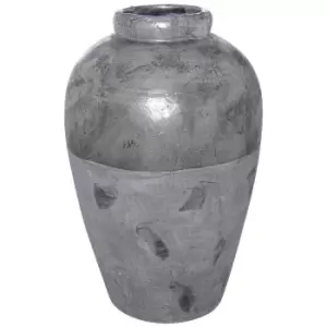 Image of Metallic Dipped Tall Juniper Vase