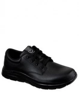 Image of Skechers Workwear Flex Advantage Lace Up Shoes