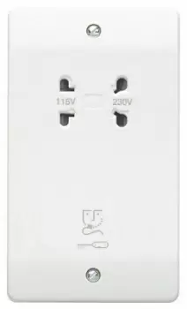 Image of Honeywell K701Whi Shaver Socket - Dual Voltage