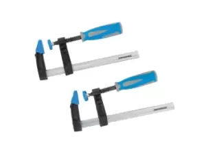 Image of Silverline 590588 F-Clamp Set 2pce 150 x 50mm