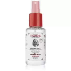 Image of Thayers Mini Rose Petal Facial Mist Toner Toning Facial Mist without Alcohol 89 ml