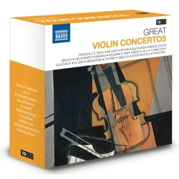 Image of Various Artists - Great Violin Concertos CD