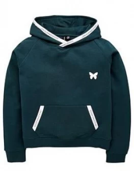 Image of Good For Nothing Boys Logo Overhead Hoodie - Green