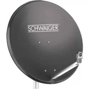 Image of Schwaiger SPI998.1 SAT antenna 75cm Reflective material: Aluminium Anthracite