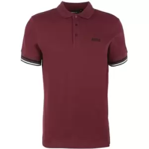 Image of Barbour International Metropolis Polo Shirt - Red