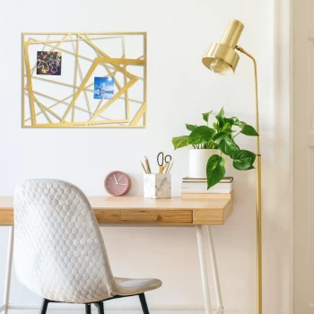 Image of Moodboard 6 - Gold Gold Decorative Metal Wall Accessory