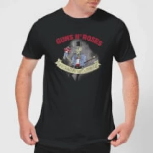 Image of Guns N Roses Jungle Skeleton Mens T-Shirt - Black