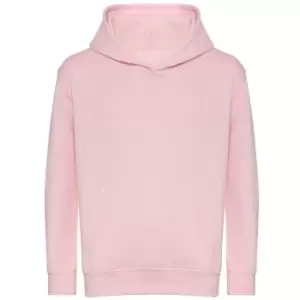 Image of Awdis Childrens/Kids Organic Hoodie (1-2 Years) (Baby Pink)