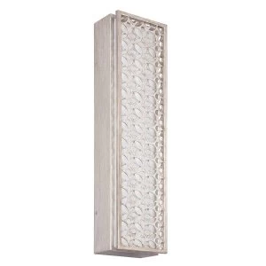 Image of LED 4 Light Indoor Wall Light Silver