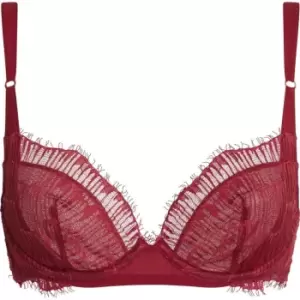 Image of CALVIN KLEIN Unlined Plunge - Red