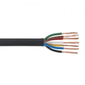 Image of Sealey AC24207CTH Automotive Cable Thin Wall 7 x 0.75mm² 24/0.20mm 30mtr Black
