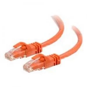 Image of C2G 5m Cat6 Snagless Cable Orange