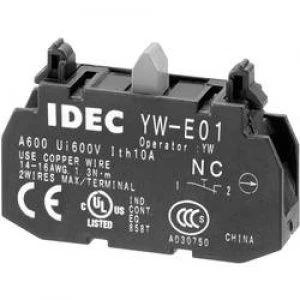 Image of Contact 1 maker momentary 240 V AC