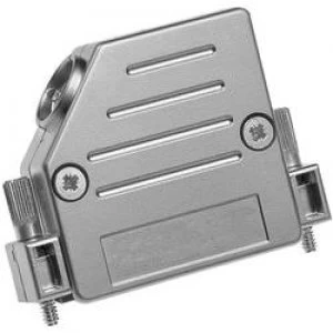 Image of D SUB housing Number of pins 37 Plastic metallised 45 Silver