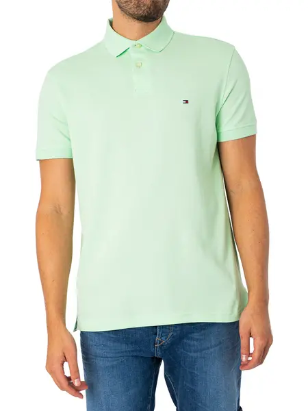 Image of Tommy Hilfiger 1985 Regular Polo Shirt Mint Gel S