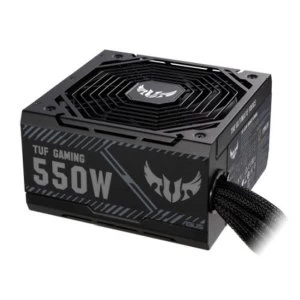 Image of Asus 550W TUF Gaming PSU, Double Ball Bearing Fan, Fully Wired, 80+ Bronze UK Plug