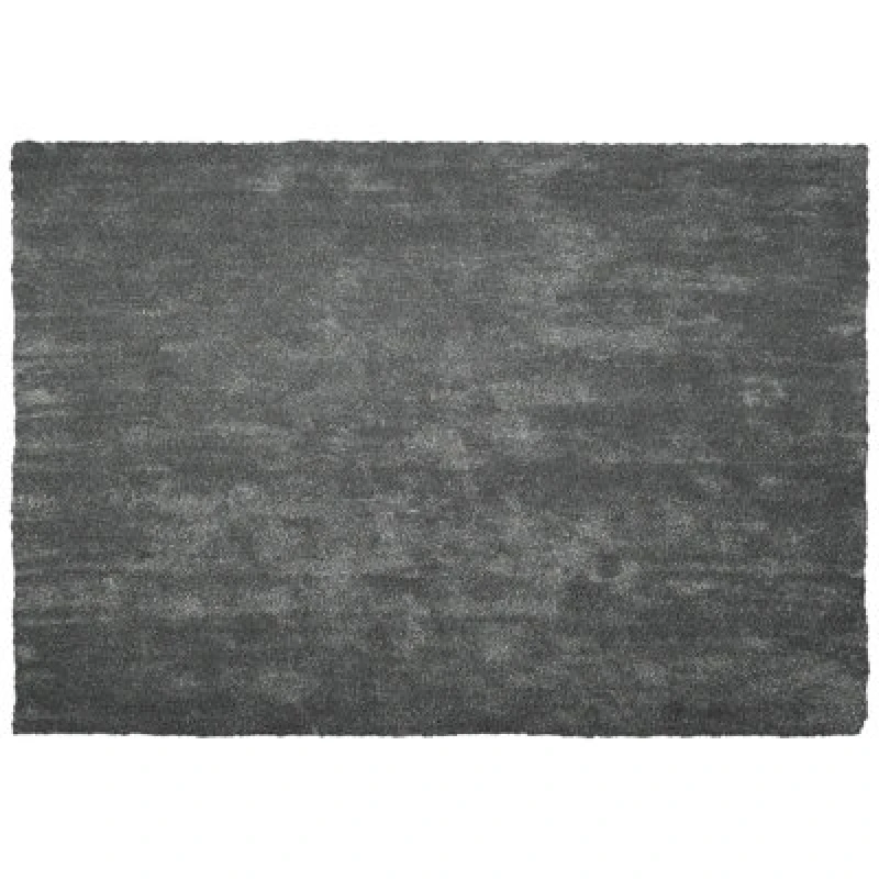 Image of Beliani Shaggygy Rug Demre Dark Grey 160 X 230 Cm