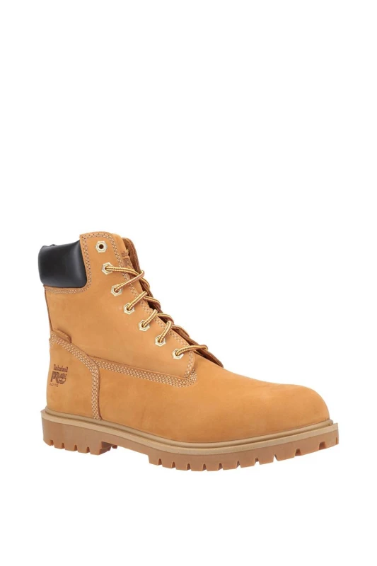 Image of Timberland Pro Mens Iconic Safety Toe Work Boots UK Size 9 (EU 43) WHEAT TIM098-WHEAT-9