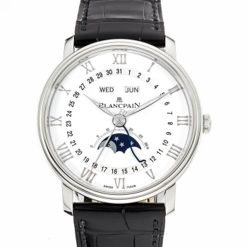 Image of Villeret Quantime Complet 40mm Stainless Steel / White