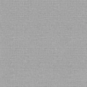 Image of Belgravia Decor Giorgio Fabric Effect Textured Silver Wallpaper