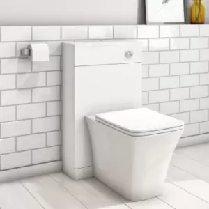 Image of Back To Wall Rimless Toilet with Soft Close Seat - Boston