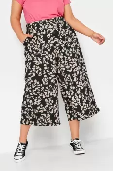 Image of Printed Midaxi Culottes