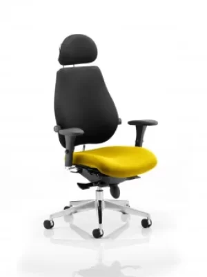 Image of Chiro Plus Ultimate With Headrest Bespoke Colour Seat Yellow