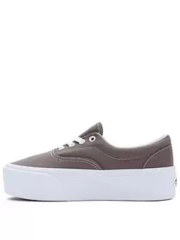 Image of Vans Era Stackform Trainers - Brown, Size 3, Women