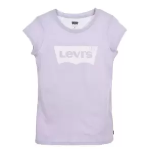 Image of Levis Girls Batwing T-Shirt - Purple