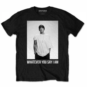 Image of Eminem - Whatever Mens Medium T-Shirt - Black