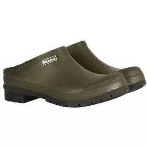 Image of Barbour Mens Quinn Rubber Mule Olive 7