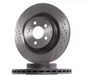 Image of BREMBO Brake disc MERCEDES-BENZ 09.A326.11 2044230412,A2044230412 Brake rotor,Brake discs,Brake rotors