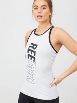 Image of Reebok Studio Ready Tank - Grey , Black Size M Women