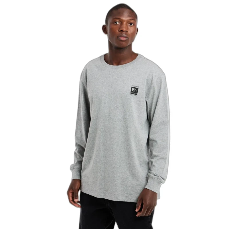 Image of Protest T-Shirt Protest Shelby Gris Male 2XL 1798600-592