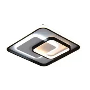 Image of Vega LED Flush Mount Ceiling Lamp 72W CCT Squared