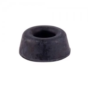 Image of Select Hardware Rubber Buffer Black 22mm 4 Pack