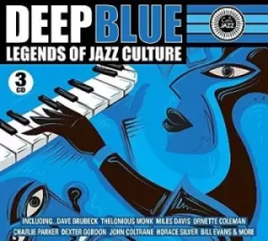 Image of Deep Blue - Legends of Jazz Culture by Various Artists CD Album