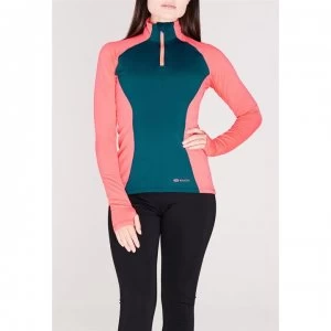 Image of Sugoi Midzero Zip Jersey Ladies - Baltic Blue