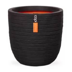 Image of Capi Europe Ball Planter Row NL 35x34 - Black