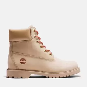 Image of Timberland Heritage 6" Boot For Her In Beige Beige, Size 8