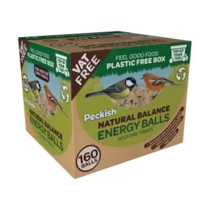 Image of Peckish Natural Balance Energy Balls Bird Food 160 Pcs