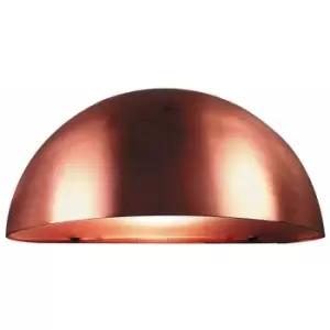 Image of Nordlux Scorpius Maxi Outdoor Down Wall Lamp Copper, E27, IP33